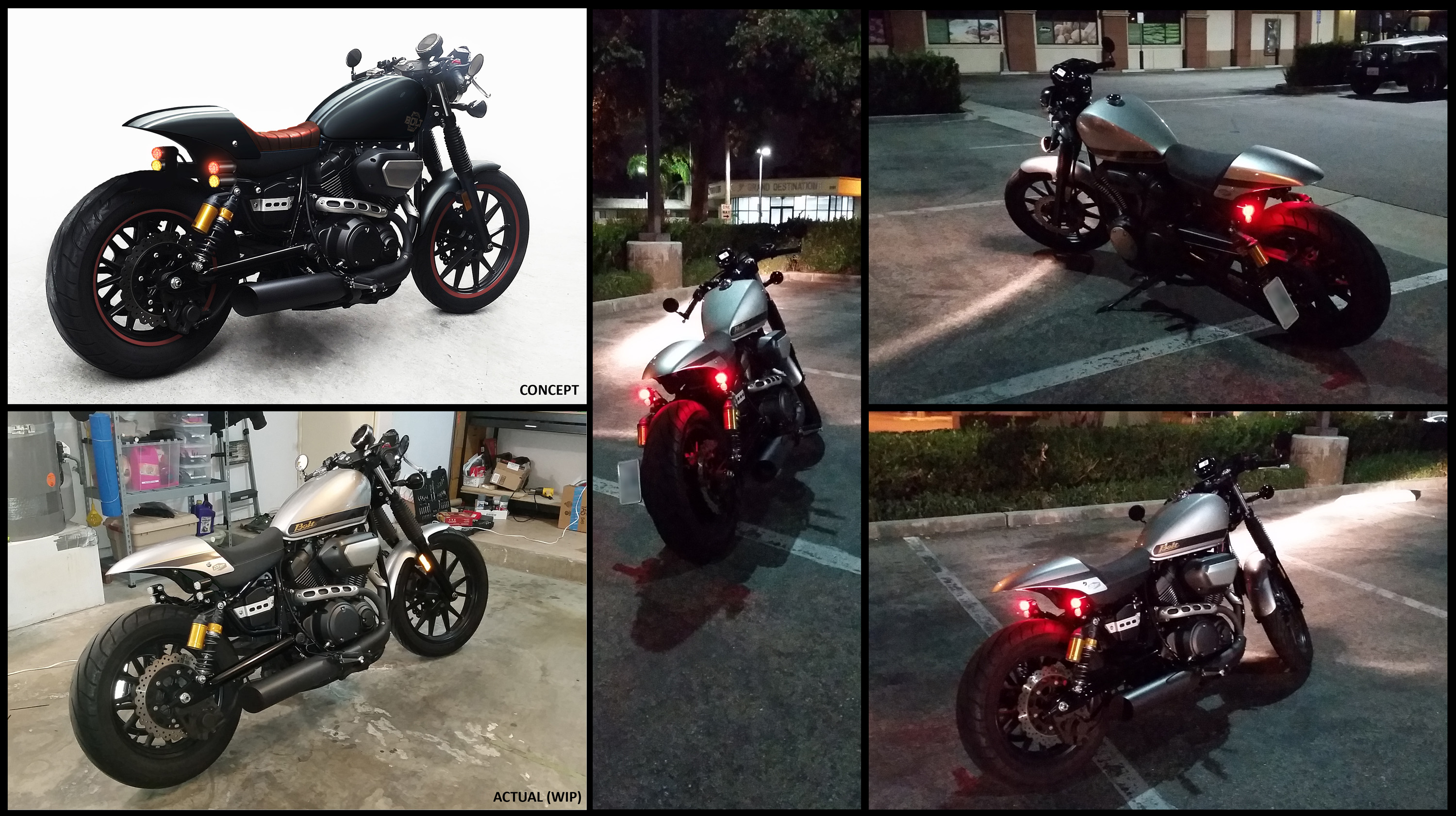 yamaha bolt c spec mods